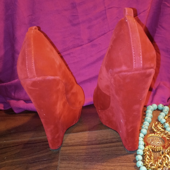 🎄🎁 Sexy pin-up super high platform - wedges - pumps - heel 15 cm platform - Picture 8 of 13